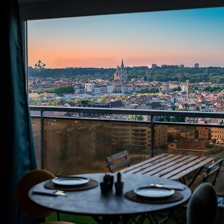 Studio Avec Vue Panoramique Et Parking Gratuit Βρυξέλλες Εξωτερικό φωτογραφία